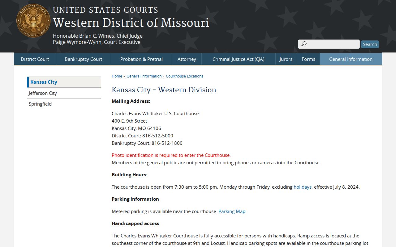 Caldwell County court schedule federal court system distinction